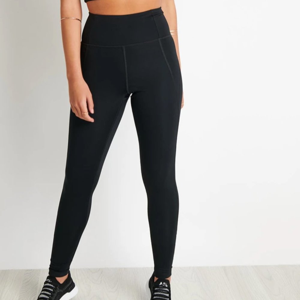 Girlfriend Collective High Waisted Leggings Black